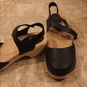 Lotta from Stockholm Low Wood Clogs